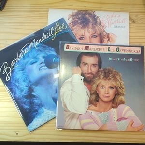 Barbara Mandrell records/wall art